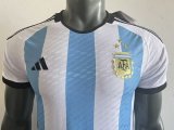 22/23 Argentina Home Jersey With 3 stars Player Version 1:1 Quaility