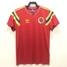 1990 Colombia Away Retro Jersey Fans Version