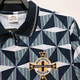 90/92 Northern Ireland Away Retro Soccer Jersey