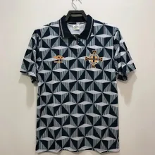 90/92 Northern Ireland Away Retro Soccer Jersey