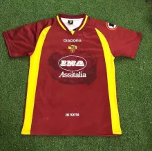 97/98  Roma Home Retro Jersey