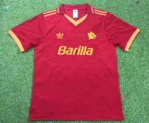 92/94 Roma Home Retro Jersey