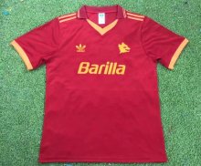 92/94 Roma Home Retro Jersey