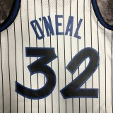 NBA Season Season 93-94 Orlando Magic White #32 O'NEAL Jersey High Quality Name and Number Print
