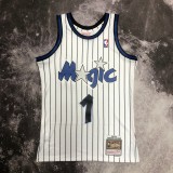 NBA Season Season 93-94 Orlando Magic White #1 HARDAWAY Jersey High Quality Name and Number Print