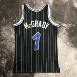 NBA Season Season 03-04 Orlando Magic Black #1 McGRADY Jersey High Quality Name and Number Print
