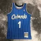 NBA Season Season 94-95 Orlando Magic Blue #1 HARDAWAY Jersey High Quality Name and Number Print