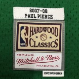 NBA Men Season 07-08 Boston Celtics Retro Green #5 GARNETT Jersey High Quality Name and Number Print