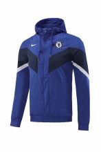 22/23 Chelsea Blue with Nike Logo Windbreaker Jacket Thai Quality