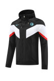 22/23 Inter Milan Black with Nike Logo Windbreaker Jacket Thai Quality