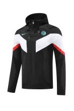 22/23 Inter Milan Black with Nike Logo Windbreaker Jacket Thai Quality