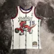 NBA Men Season 1998 Toronto Raptors Retro White #15 CARTER Jersey High Quality Name and Number Print