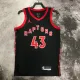 NBA Men Season 2023 Toronto Raptors Black #43 SIAKAM Jersey High Quality Name and Number Print