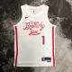 NBA Men Season 2023 Philadelphia 76ers White #1 HARDEN Jersey High Quality Name and Number Print