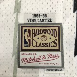 NBA Men Season 1998 Toronto Raptors Retro White #15 CARTER Jersey High Quality Name and Number Print