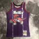 NBA Men Season 1998 Toronto Raptors Retro Purple #1 McGRADY Jersey High Quality Name and Number Print