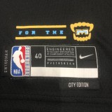 NBA Season 2023 Memphis Grizzlies Black #12 MORANT Jersey High Quality Name and Number Print