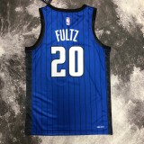 NBA Season 2023 Orlando Magic #20 FULTZ Blue Jersey with Jordan Logo High Quality Name and Number Print