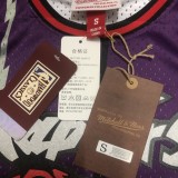 NBA Men Season 1998 Toronto Raptors Retro Purple #15 CARTER Jersey High Quality Name and Number Print
