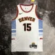 NBA Men Season 2023 Denver Nuggets White #15 JOKIC Jersey High Quality Name and Number Print