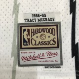NBA Men Season 1998 Toronto Raptors Retro White #1 McGRADY Jersey High Quality Name and Number Print