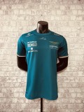 2023 Aston Martin Cognizant F1 Team Round Collar With ALONSO 14 T-Shirt
