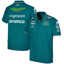 2023 Aston Martin Cognizant F1 Team Polo T-Shirt