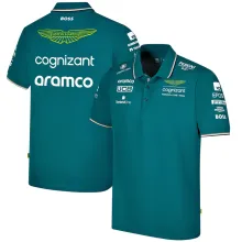 2023 Aston Martin Cognizant F1 Team Polo T-Shirt