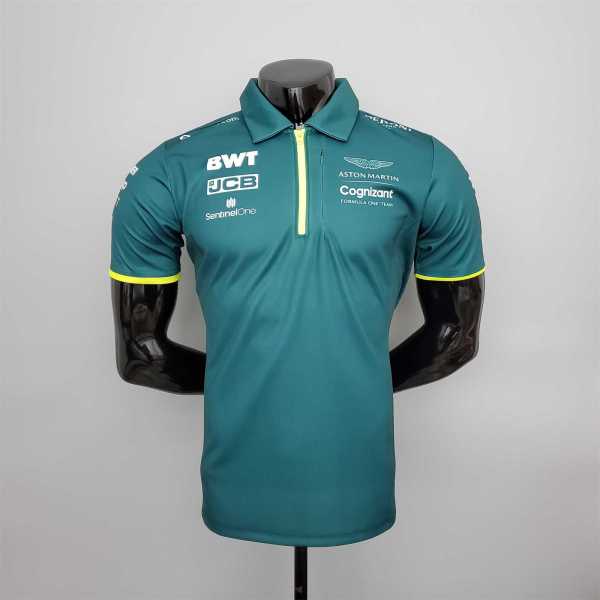 2023 Aston Martin Cognizant F1 Team Polo T-Shirt