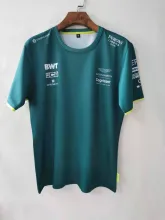 2023 Aston Martin Cognizant F1 Team Round Collar T-Shirt