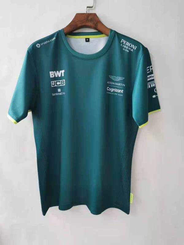 2023 Aston Martin Cognizant F1 Team Round Collar T-Shirt