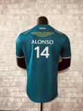 2023 Aston Martin Cognizant F1 Team Round Collar With ALONSO 14 T-Shirt