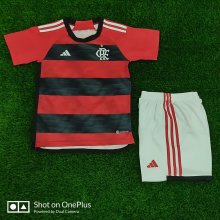23/24 Flamengo Home Kids Jersey