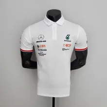 2022 Mercedes F1 Team POLO T-Shirt White