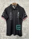2023 Mercedes F1 Team POLO T-Shirt Black with number 66