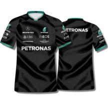 2023 Mercedes F1 Team POLO T-Shirt Black