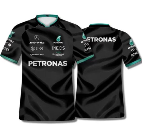 2023 Mercedes F1 Team POLO T-Shirt Black