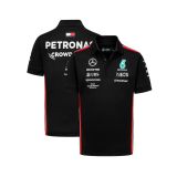 2023 Mercedes F1 Team POLO T-Shirt Black