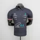 2022 Mercedes F1 Team POLO T-Shirt Black with number 44