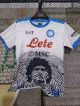 Maradona Napoli White Jersey Fan Version Thai Quality