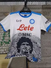 Maradona Napoli White Jersey Fan Version Thai Quality