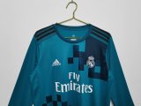 17/18 Real Madrid Third Retro Jersey Long Sleeve