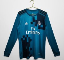 17/18 Real Madrid Third Retro Jersey Long Sleeve