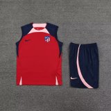 23/24 At Madrid Red Training Vest Training suit
