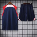23/24 At Madrid Dark BlueTraining Vest Training suit