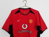 02/04 Man United Home Retro Jersey