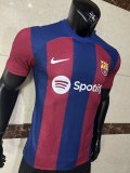 23/24 Barcelona Home Jersey Player Version  1:1 Quality