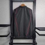 2023 Real Madrid Black Windbreaker Jacket Thai Quality