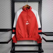2023 Arsenal Red Windbreaker Jacket Thai Quality