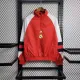 2023 Real Madrid Red Windbreaker Jacket Thai Quality